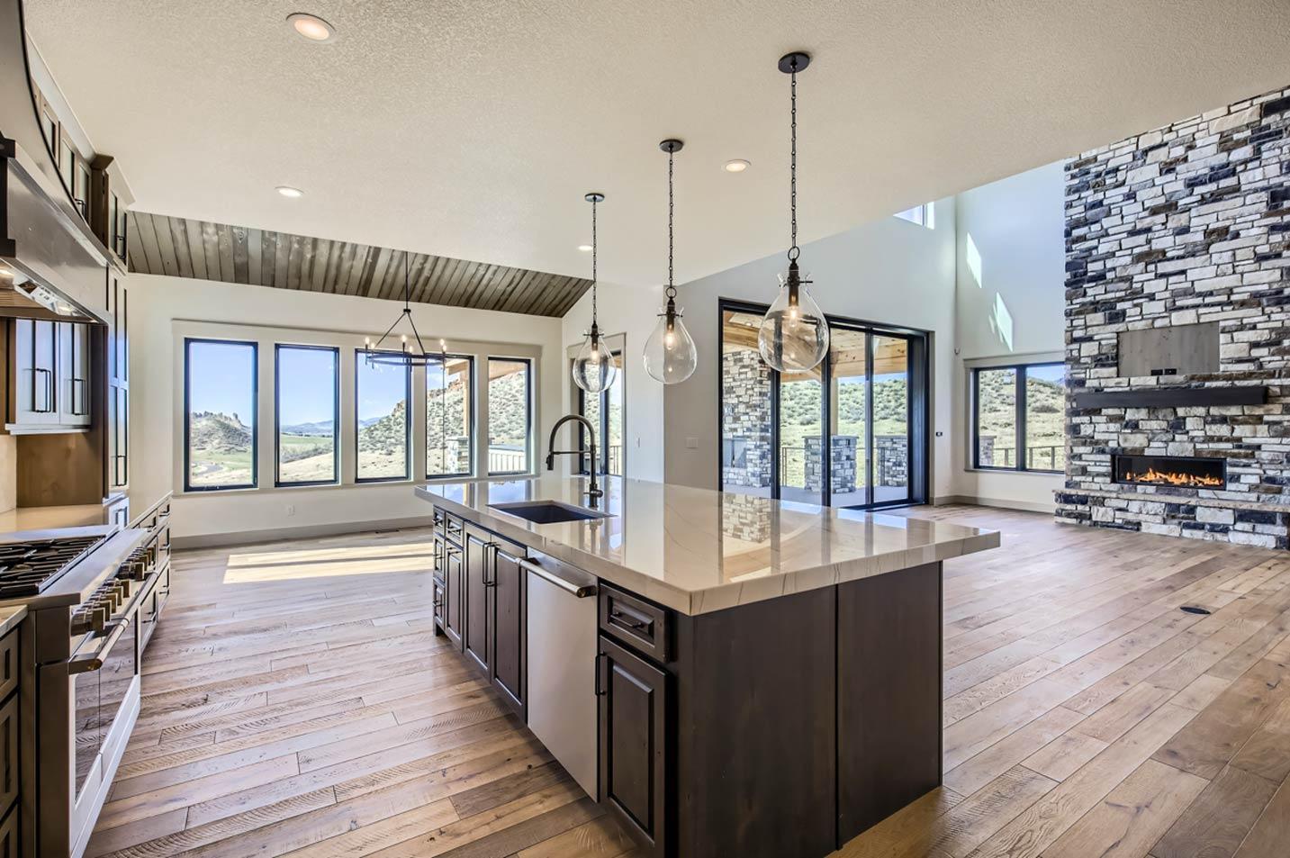 Plan 703018TYL: Expansive Six Bedroom Mountain Farmhouse House Plan with Four Car Garage - Image #11 - Farmhouse, Modern Farmhouse, Mountain, Rustic, Traditional