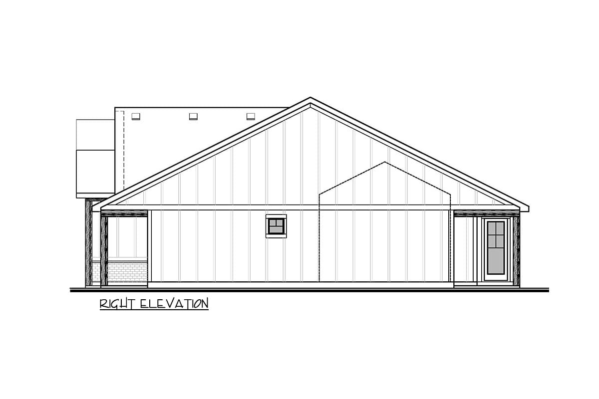 Plan 370053SEN: New American House Plan with 3 Bedrooms and 3-Car Garage - Image #5 - Country, Craftsman, Modern Farmhouse, Mountain, New American