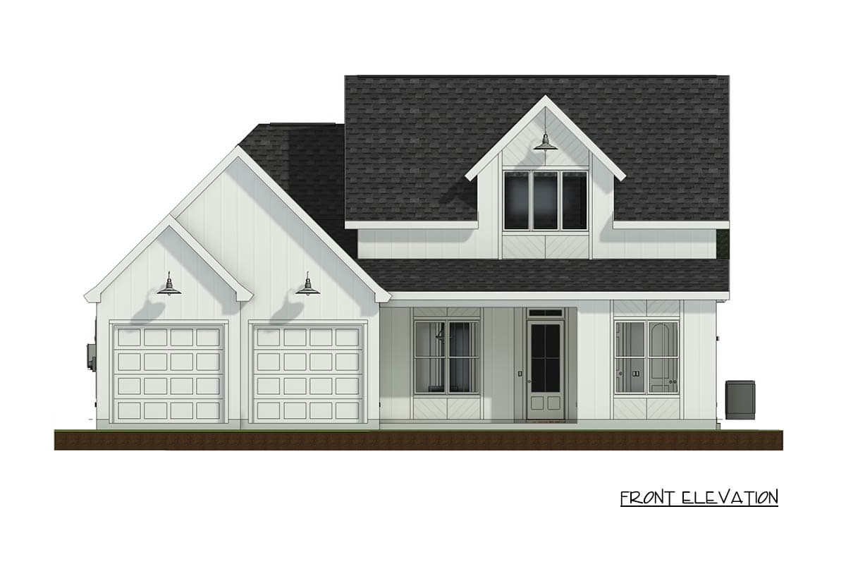 Plan 185026PHD: Single Story Acadian House Plan with 4 Bedrooms and Outdoor Kitchen - Image #26 - Acadian, Southern Traditional, Transitional