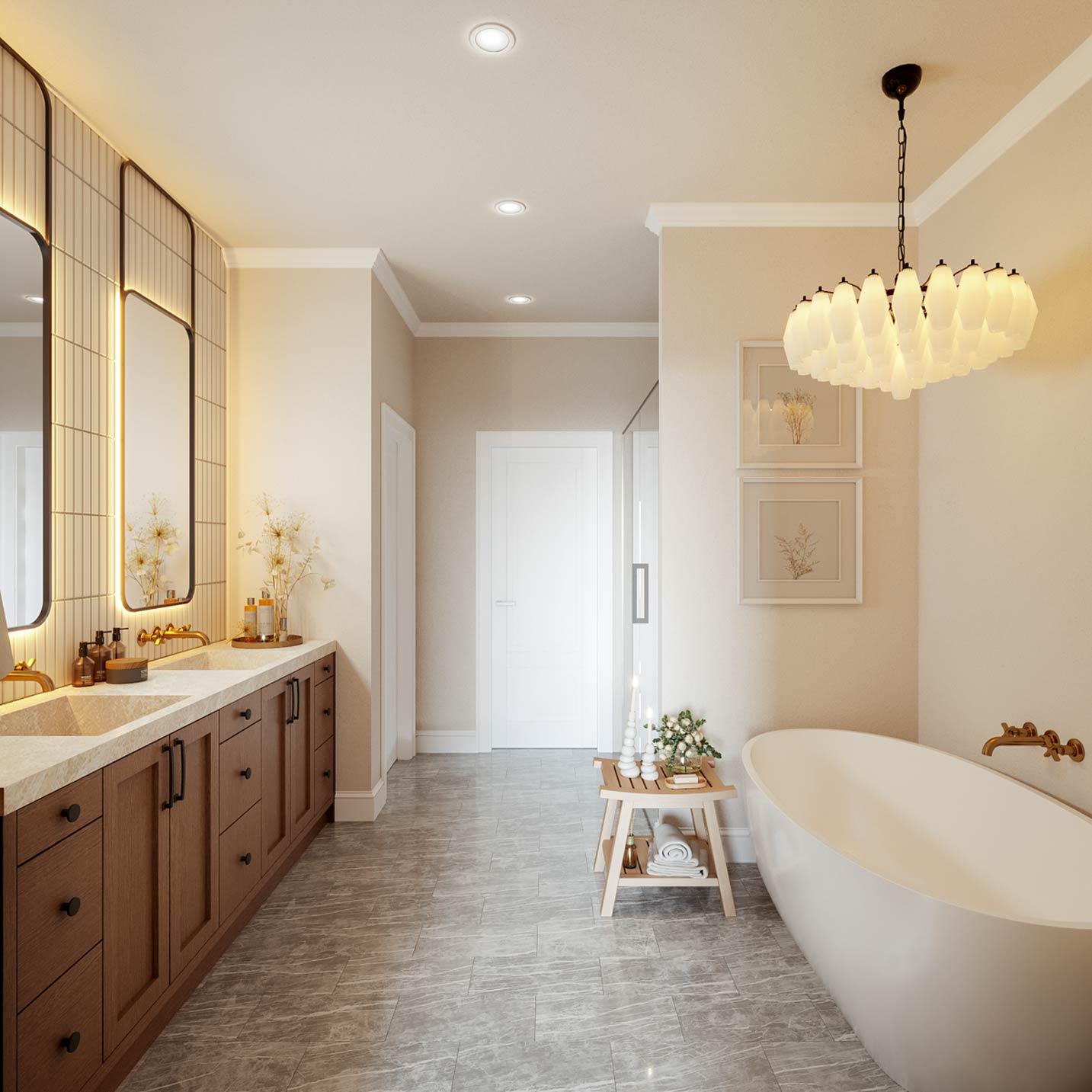 Plan 810058RBT: Modern Farmhouse Plan: 4 Beds, Split Layout - Image #9 - Country, Farmhouse, Modern Farmhouse, Ranch, Traditional