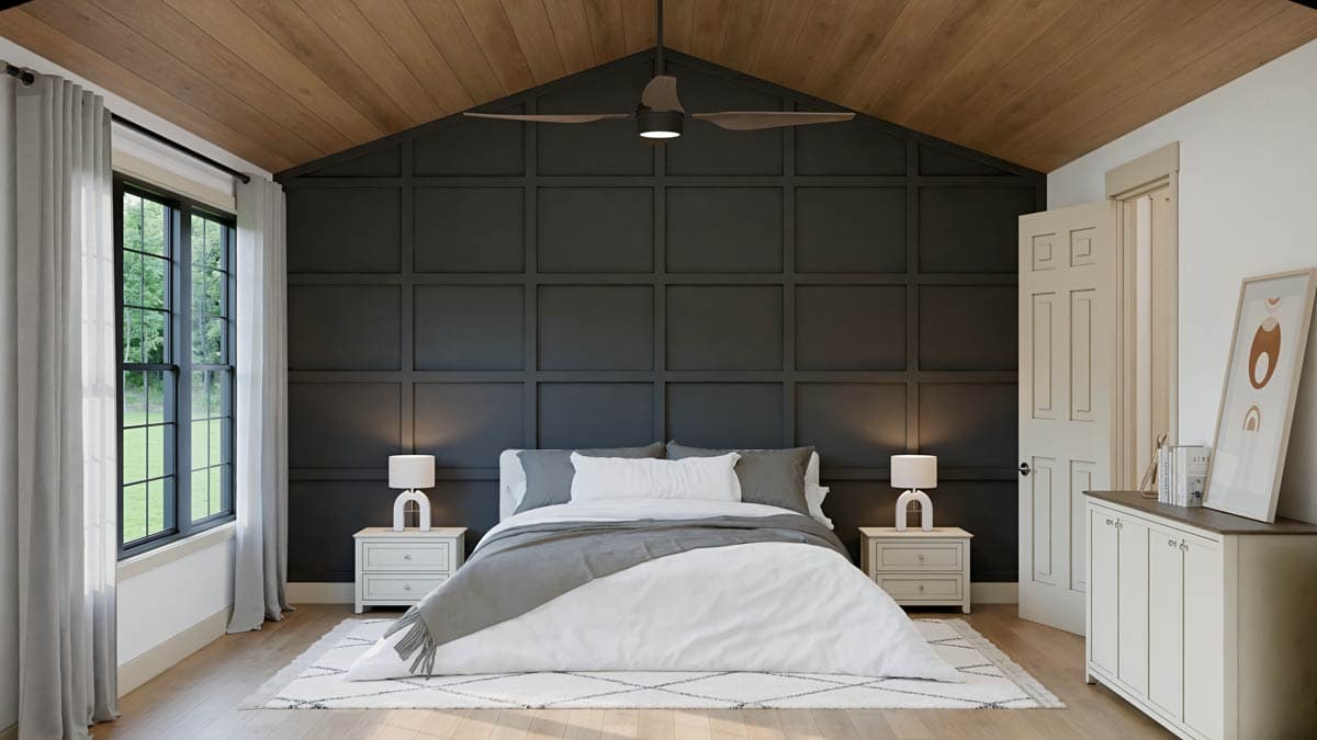 Plan 911066JVD: Modern New American House Plan with 2 or 3 Beds and Grand Outdoor Spaces - Image #17 - Country, Craftsman, New American, Ranch, Transitional