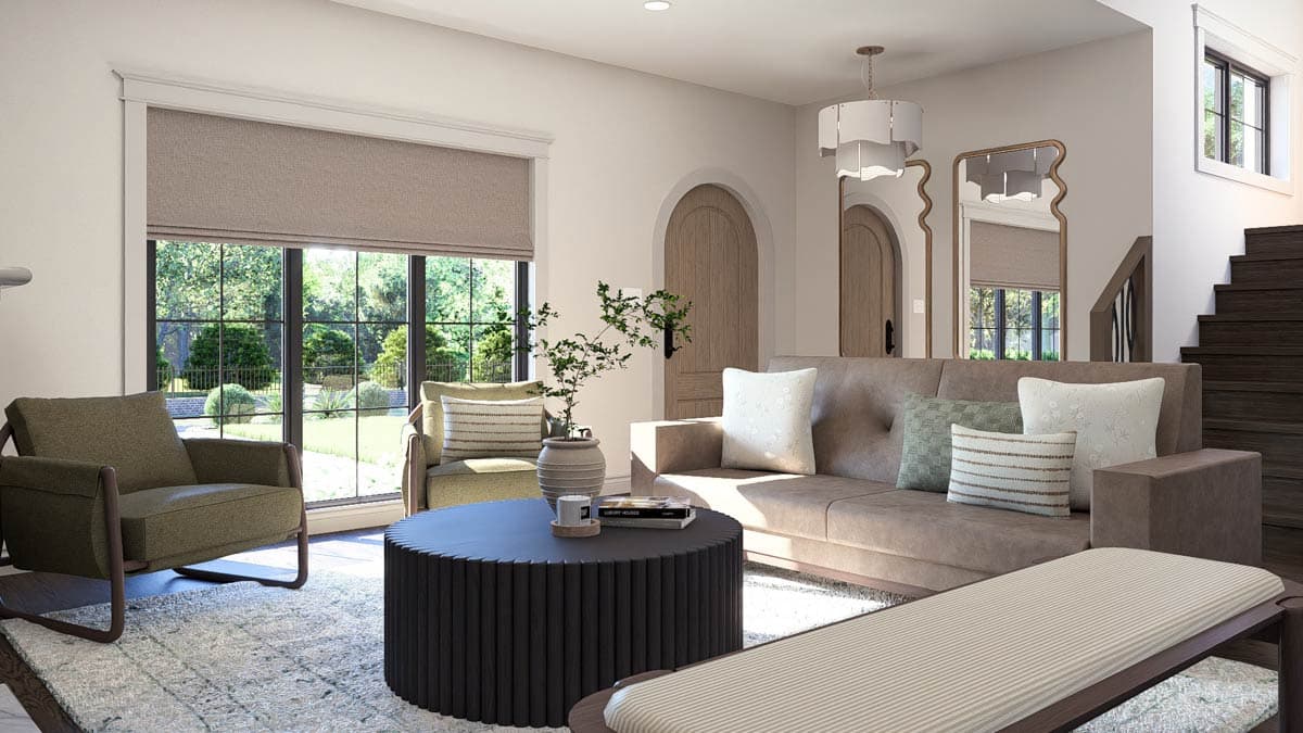 Plan 623611DJ: Charming European Cottage House Plan with 3 Bedrooms and 2-Car Garage - Image #12 - Cottage, European, Tudor