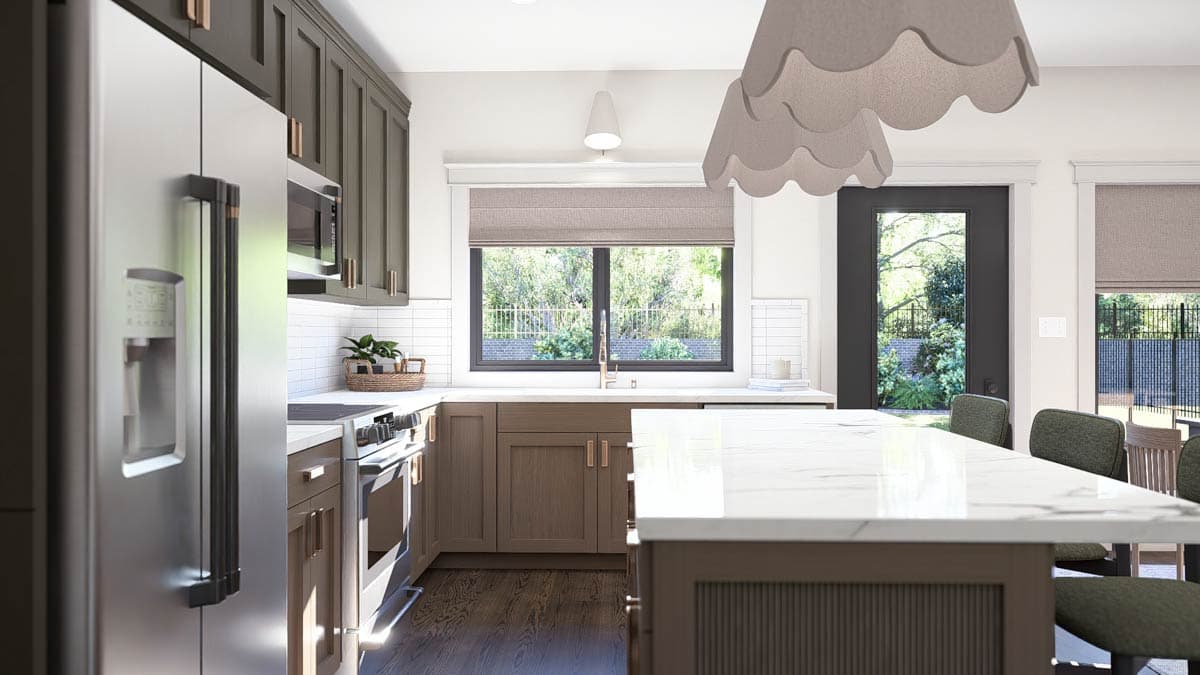 Plan 623611DJ: Charming European Cottage House Plan with 3 Bedrooms and 2-Car Garage - Image #14 - Cottage, European, Tudor