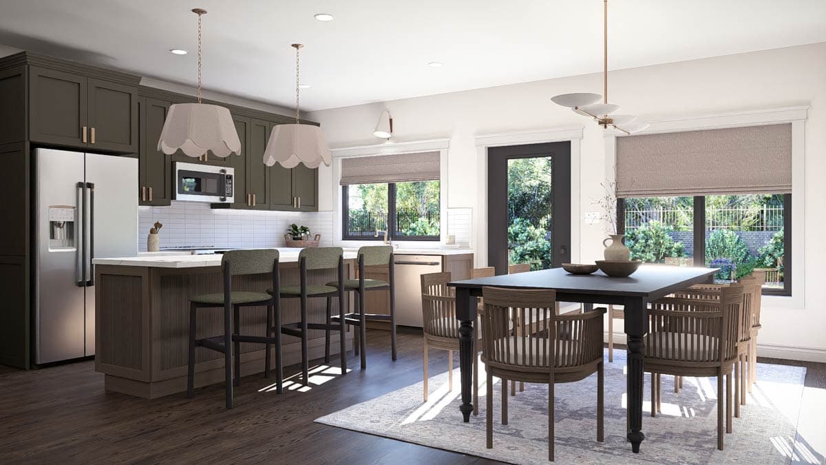 Plan 623611DJ: Charming European Cottage House Plan with 3 Bedrooms and 2-Car Garage - Image #15 - Cottage, European, Tudor