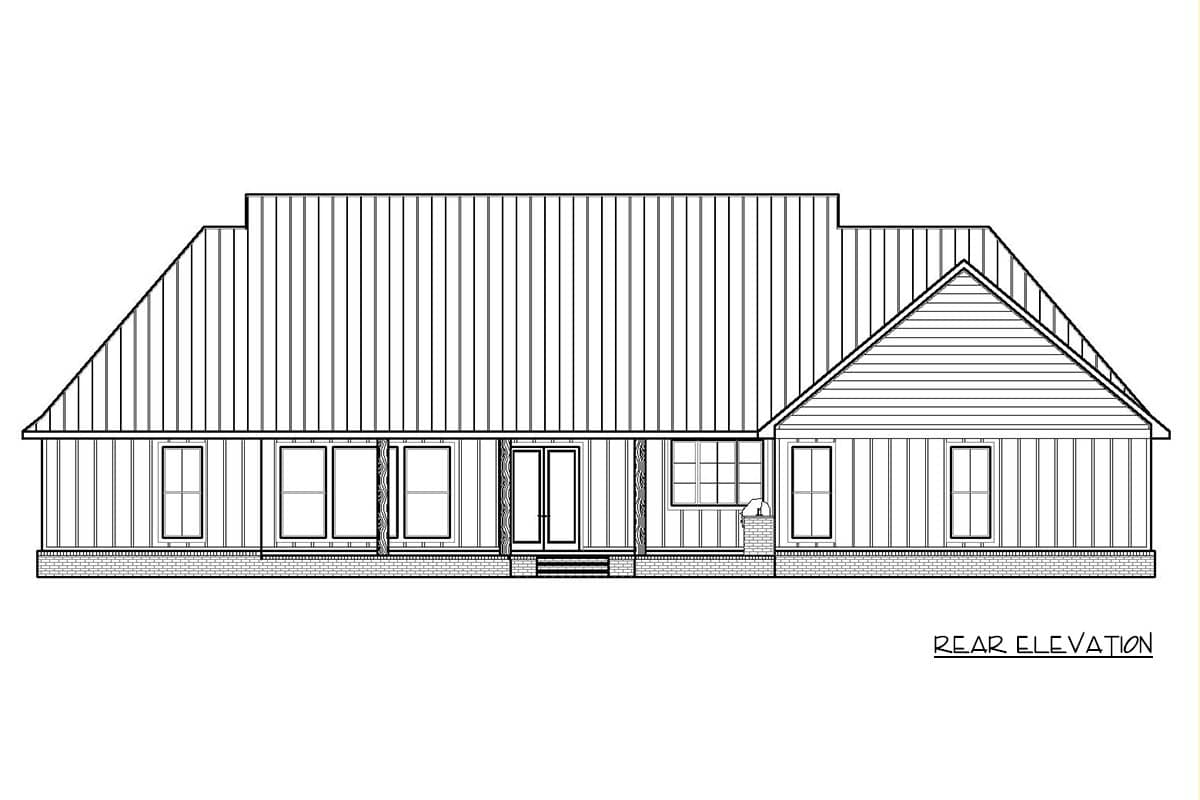 Plan 56568SM: Modern Farmhouse Plan with 4 Bedrooms and Outdoor Kitchen - Image #65 - Farmhouse, Modern Farmhouse, New American