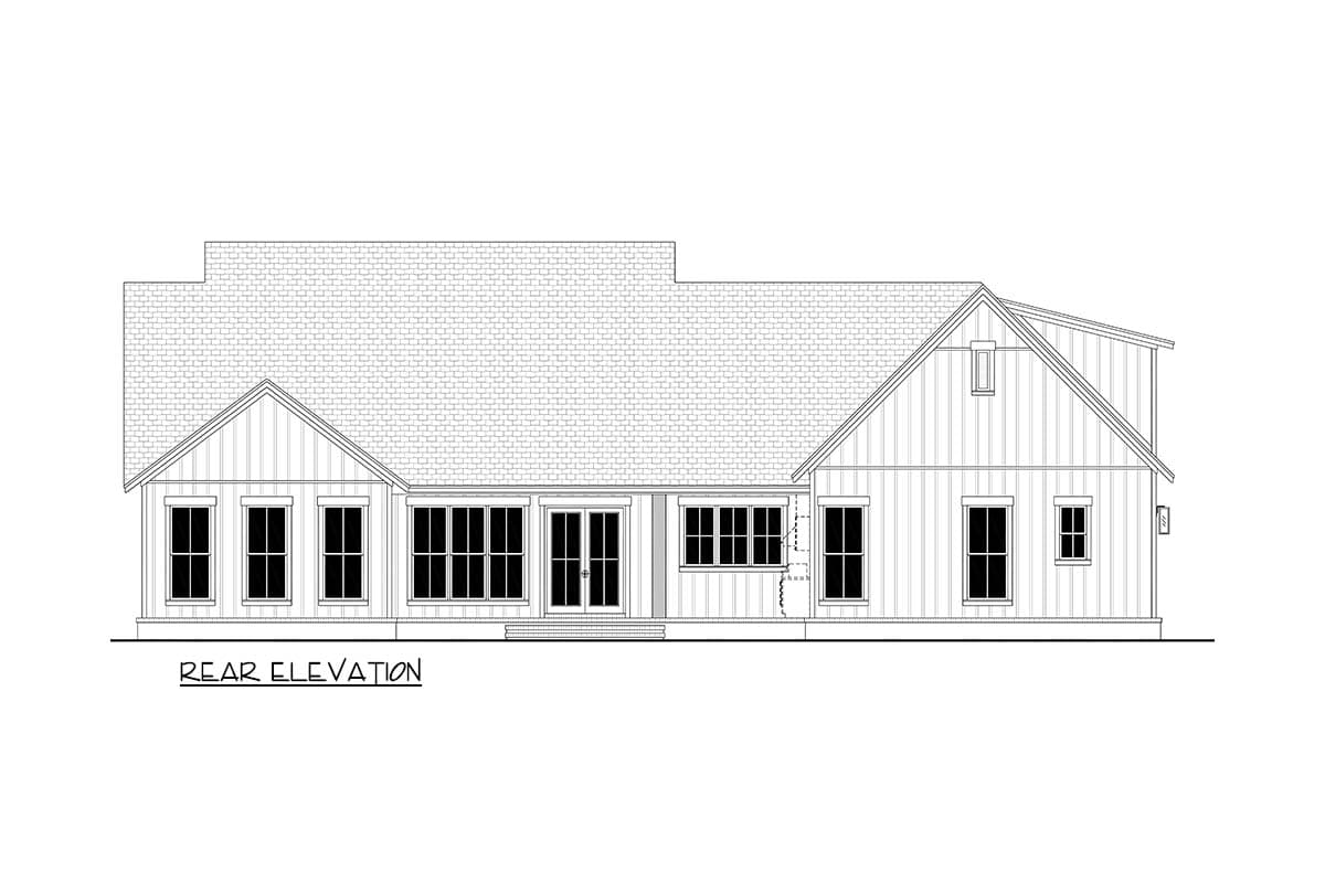 Plan 52032HZ: Modern Farmhouse House Plan with 3 to 4 Bedrooms and 2600 Sq Ft - Image #21 - Country, Hill Country, Modern Farmhouse, New American, Traditional, Transitional