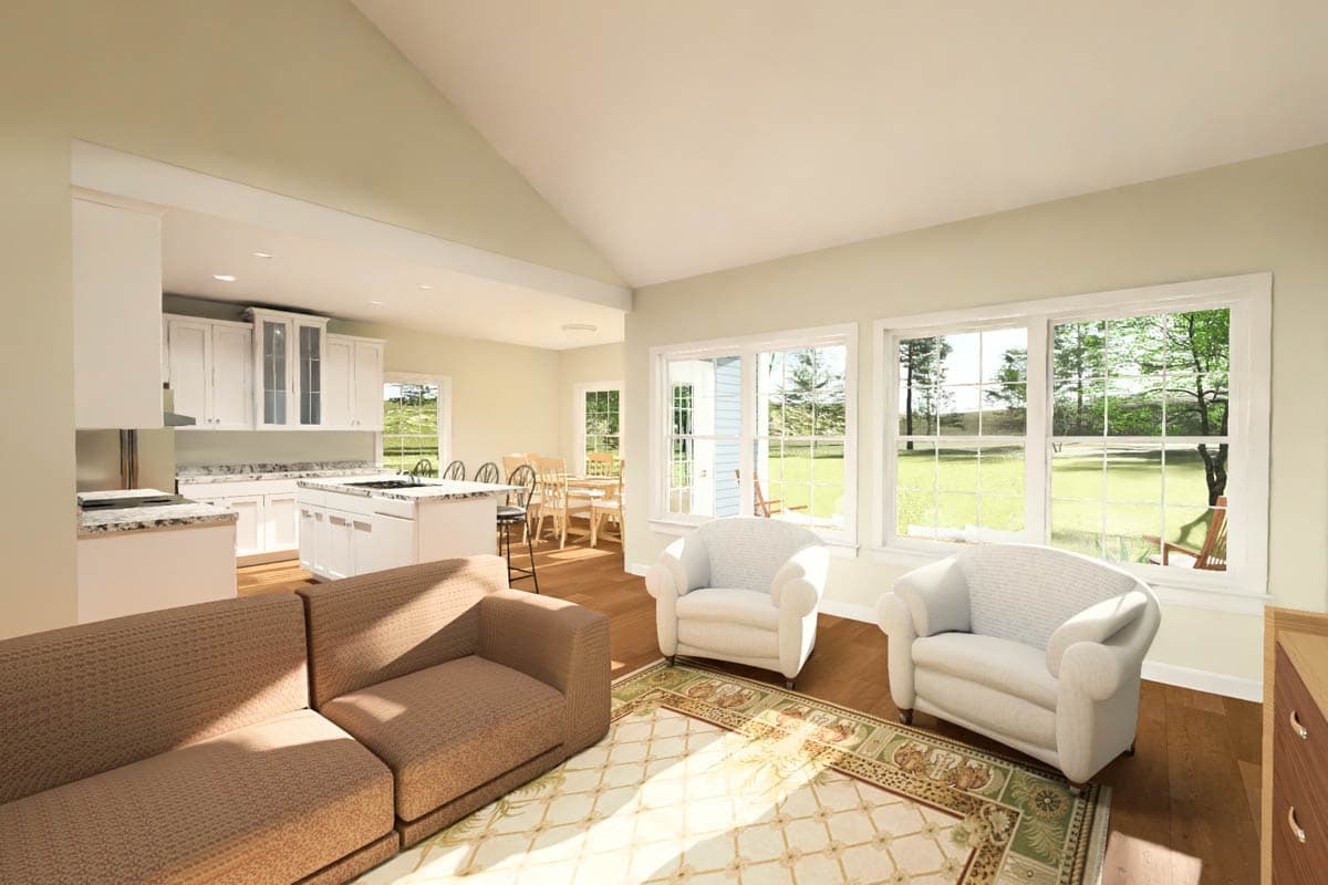 Plan 52526WM: Charming Ranch House Plan with 4 Bedrooms and Main Floor Master Suite - Image #9 - Ranch, Traditional