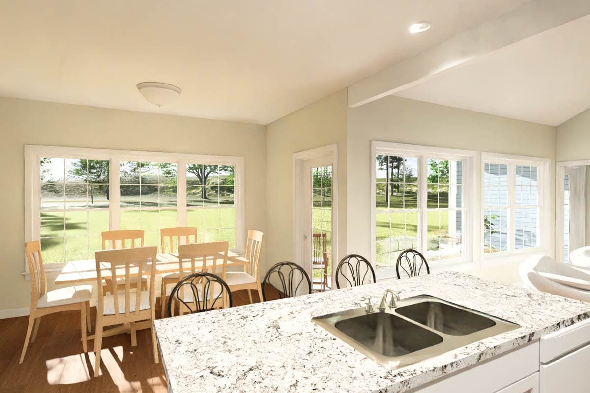 Plan 52526WM: Charming Ranch House Plan with 4 Bedrooms and Main Floor Master Suite - Image #14 - Ranch, Traditional