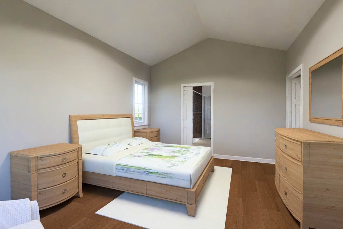 Plan 52527WM: Country Ranch House Plan with Split Bedrooms and Rear Porch - Image #14 - Country, Ranch, Traditional