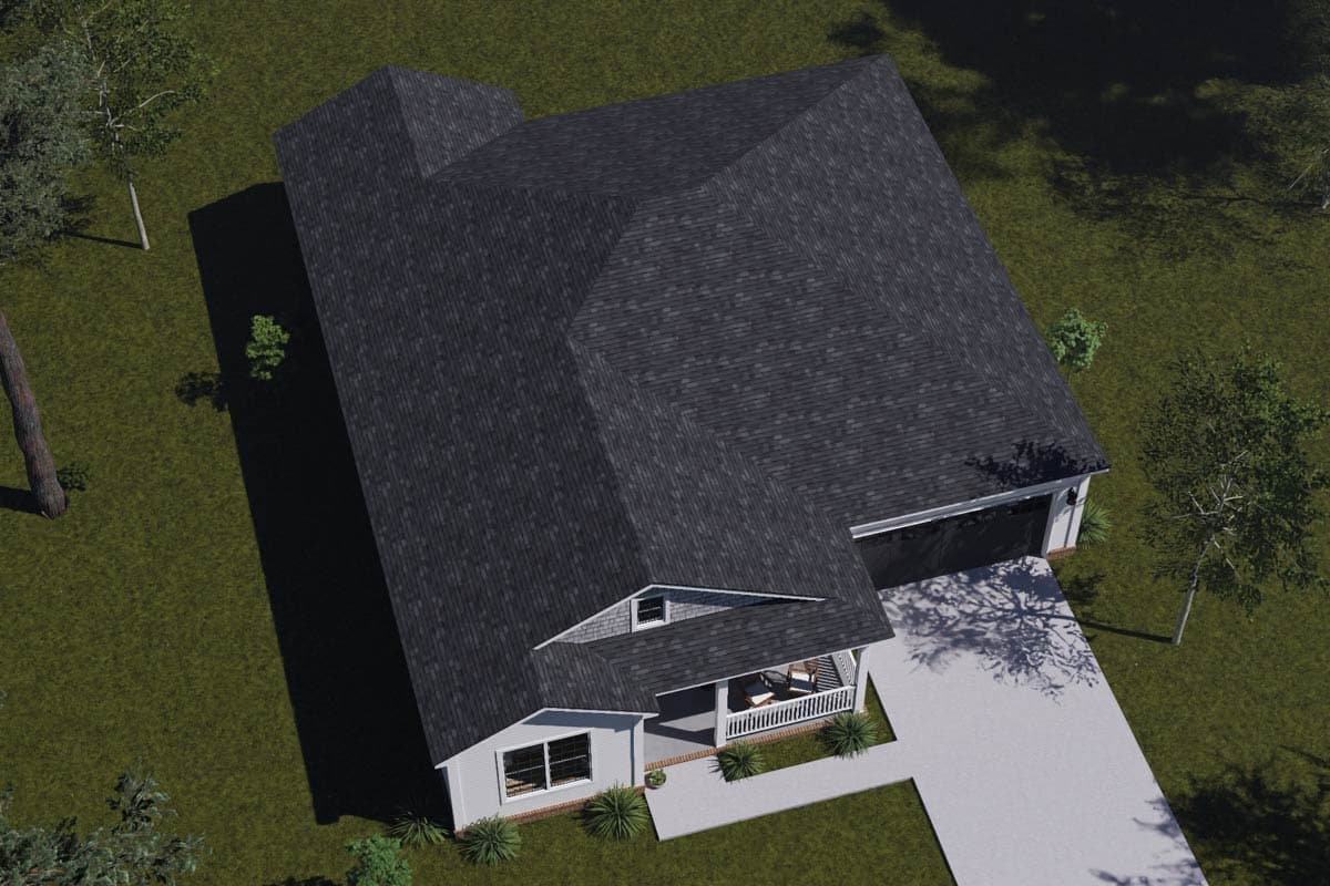 Plan 52529WM: Inviting Country House Plan with Flex Room and Split Bedrooms - Image #17 - Country, Traditional