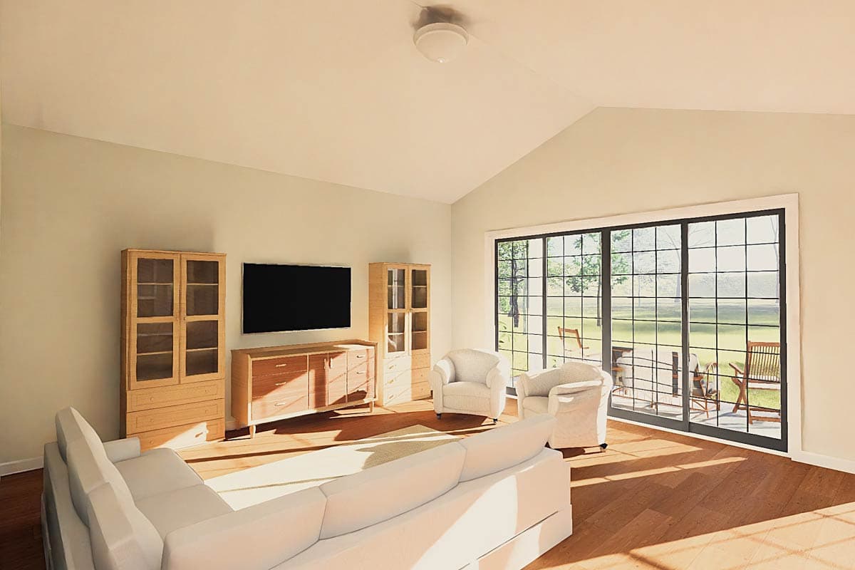 Plan 52529WM: Inviting Country House Plan with Flex Room and Split Bedrooms - Image #10 - Country, Traditional
