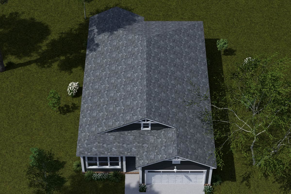 Plan 52531WM: Country Traditional House Plan with 3 Bedrooms and 2 Car Garage - Image #8 - Country, Traditional