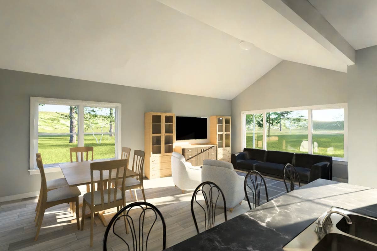 Plan 52531WM: Country Traditional House Plan with 3 Bedrooms and 2 Car Garage - Image #18 - Country, Traditional