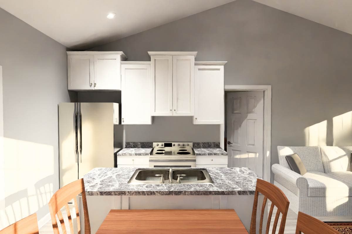 Plan 52532WM: Versatile 4 Bed Ranch Duplex House Plan with Split Living - Image #11 - Ranch, Traditional