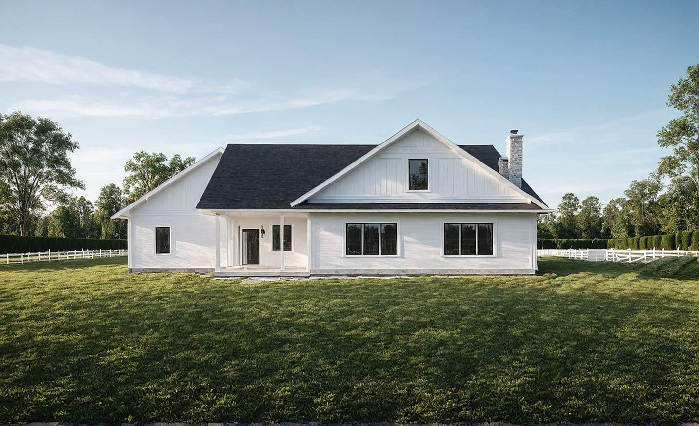 Plan 744521ABR: Craftsman Farmhouse House Plan with First-Floor Primary Suite" - Image #8 - Craftsman, Farmhouse, Traditional