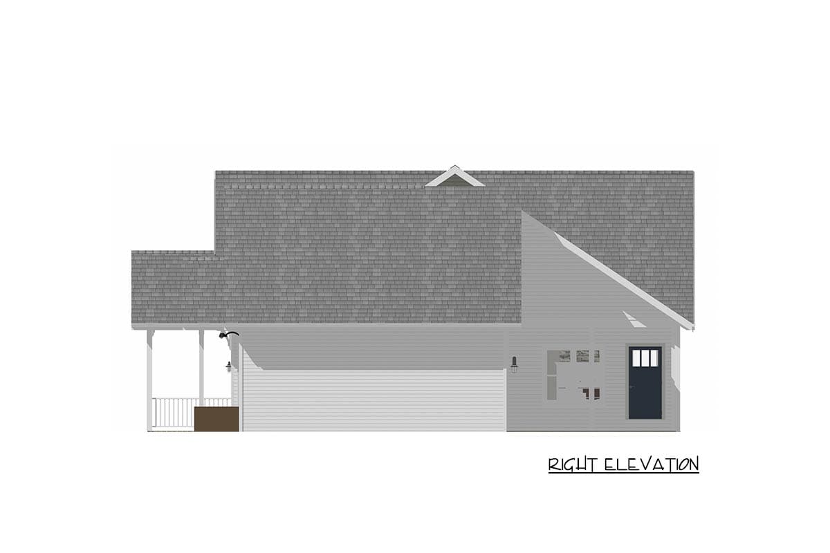 Plan 744521ABR: Craftsman Farmhouse House Plan with First-Floor Primary Suite" - Image #14 - Craftsman, Farmhouse, Traditional