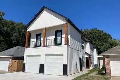 Modern Duplex House Plan with Two Units and 5 Bedrooms