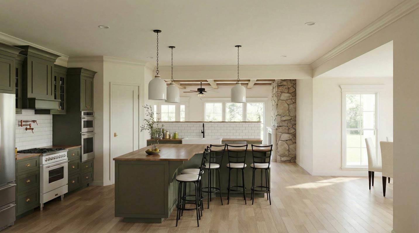 Plan 70952MK: Cottage Bungalow House Plan with 3 Beds and Wrap Around Porch - Image #11 - Bungalow, Cottage, Farmhouse