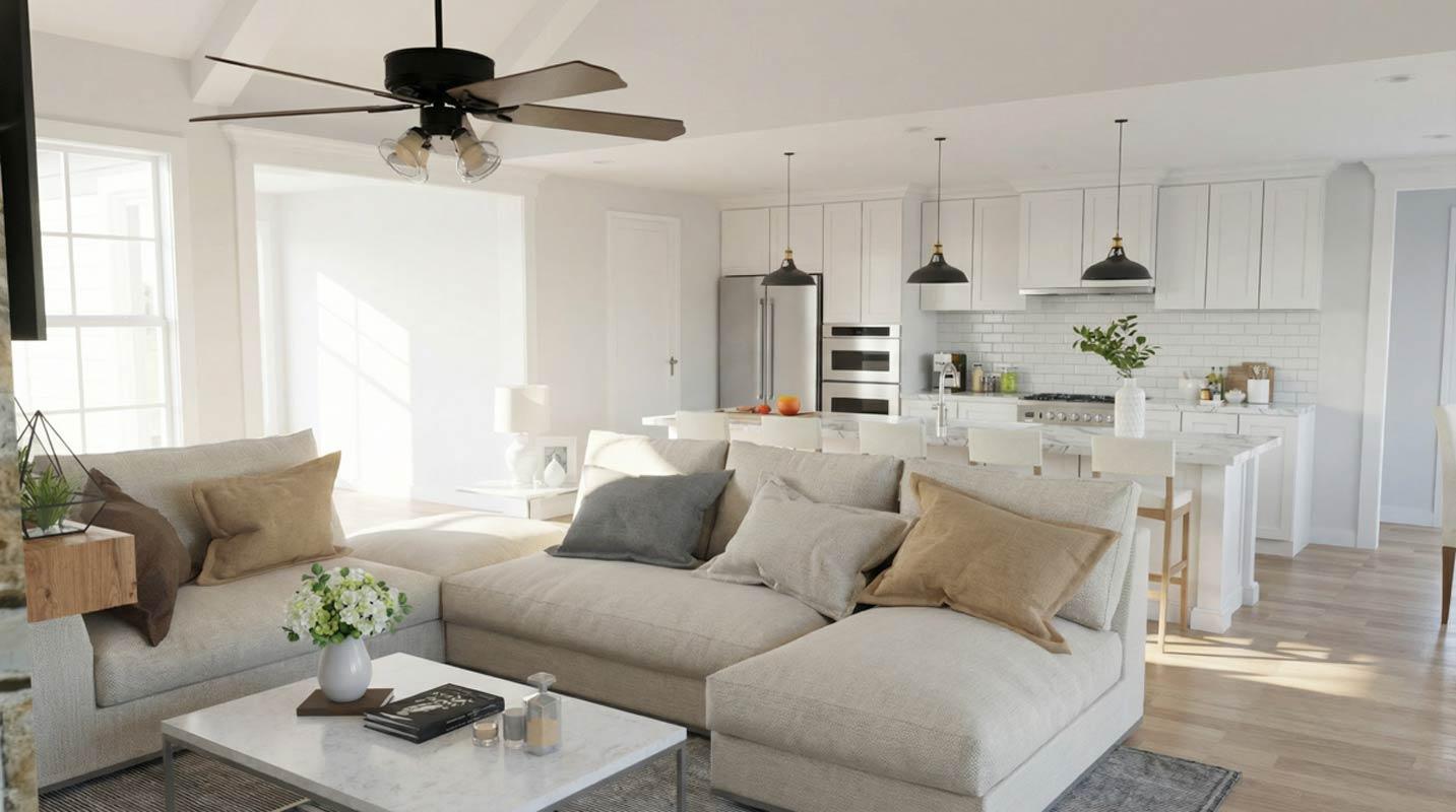 Plan 70954MK: Farmhouse House Plan with 3 Bedrooms and Flexible Bonus Room - Image #12 - Farmhouse, Modern Farmhouse, New American