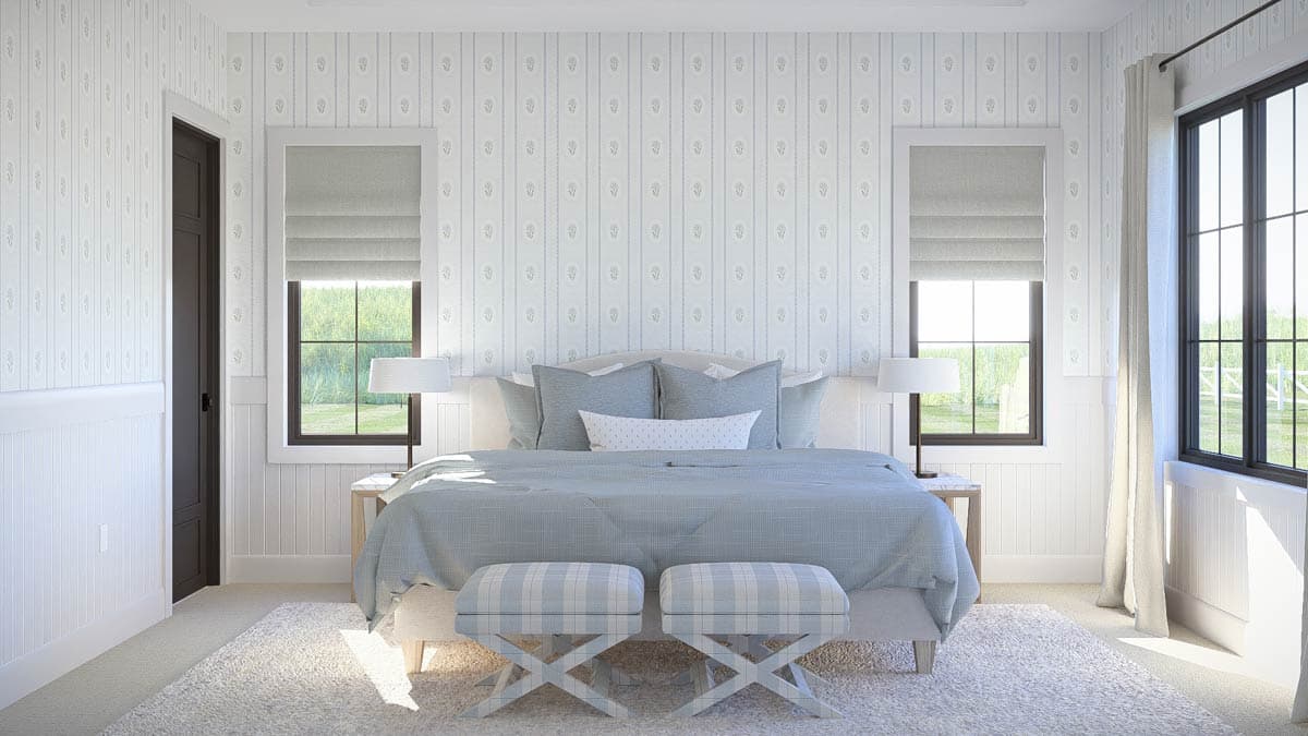 Plan 623613DJ: Modern Farmhouse House Plan with 3 Bedrooms Office and Optional Basement - Image #13 - Modern Farmhouse, New American