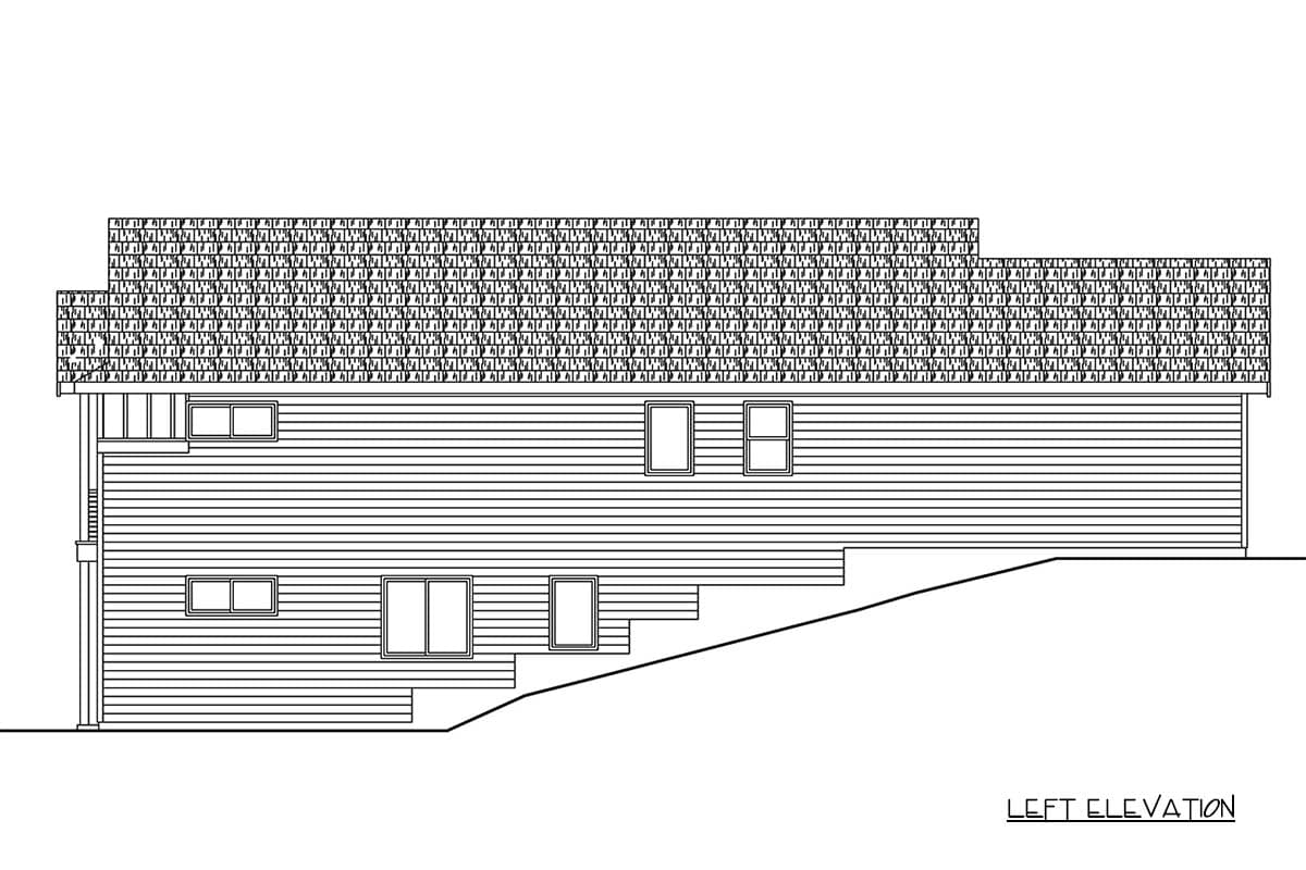 Plan 720179DA: Craftsman Cottage House Plan with Split Bedroom Layout - Image #8 - Bungalow, Cottage, Craftsman