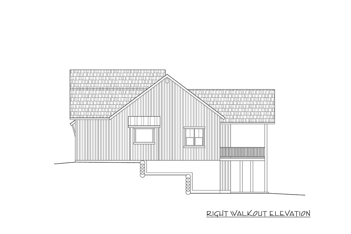 Plan 520036RKY: Modern Farmhouse House Plan with Flexible Living and Three Car Garage - Image #9 - Country, Modern Farmhouse, Mountain, New American