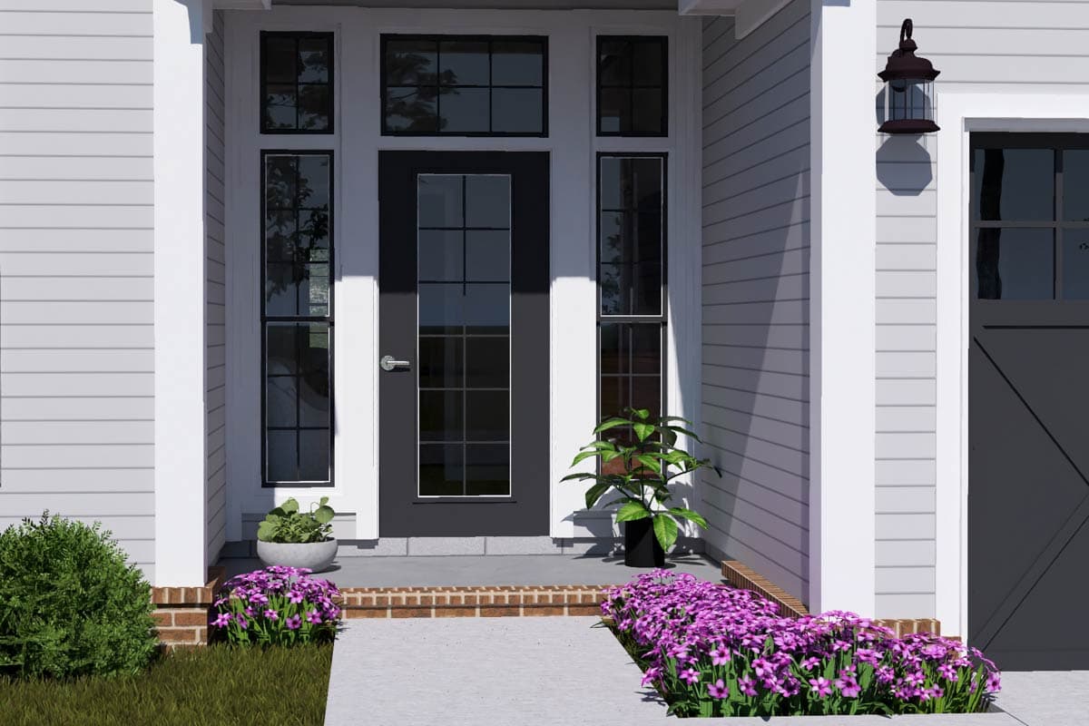 Plan 52539WM: Country Ranch House Plan with Split Bedrooms and Walk in Pantry - Image #8 - Country, Ranch, Traditional