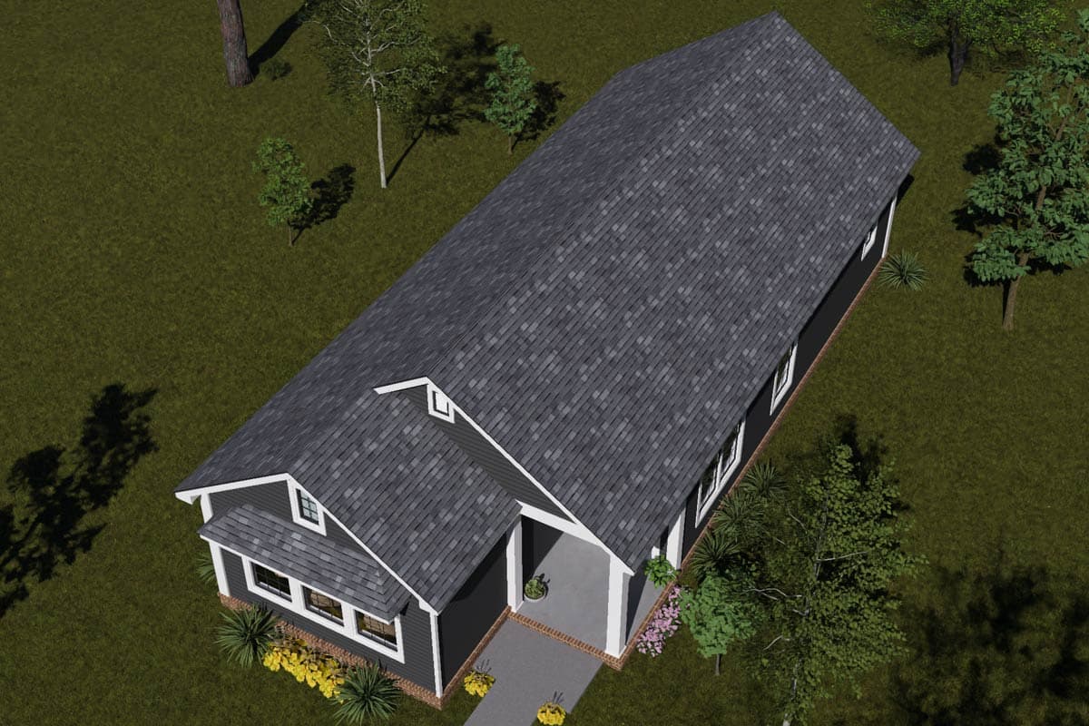 Plan 52543WM: Country Ranch House Plan with Walk-In Pantry and Front Porch - Image #7 - Country, Ranch, Traditional