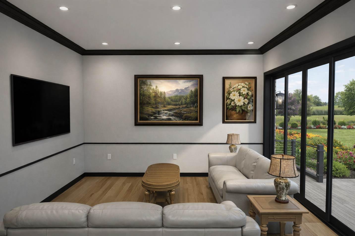 Plan 61740UT: Traditional House Plan with Two Bedrooms and Three Car Garage - Image #9 - Traditional