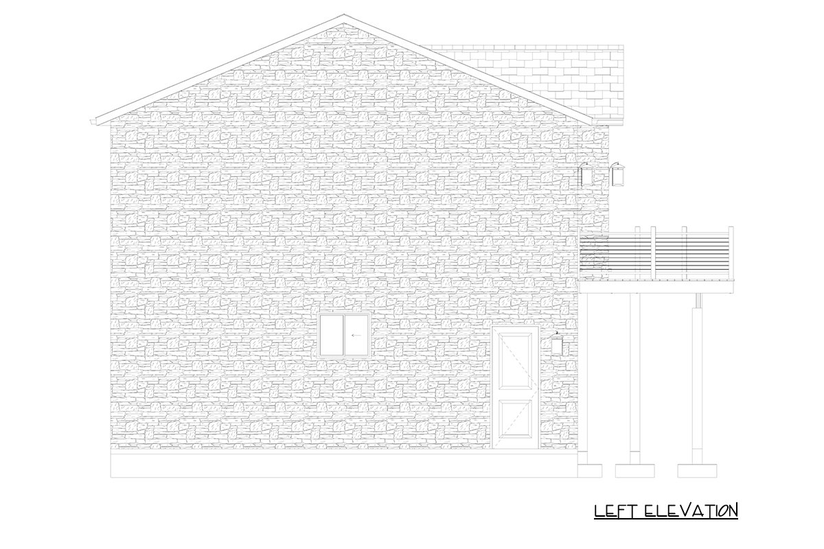Plan 61740UT: Traditional House Plan with Two Bedrooms and Three Car Garage - Image #14 - Traditional