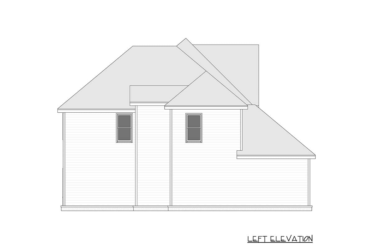 Plan 750038LDG: Four Bedroom Traditional House Plan with Butler Pantry and Front Porch - Image #5 - New American, Traditional, Victorian