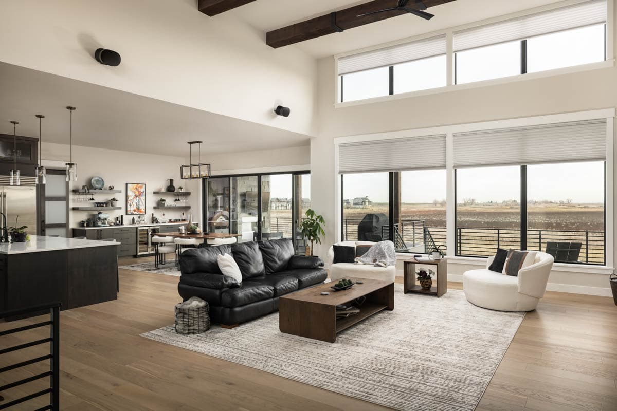 Plan 95353RW: Contemporary Mountain House Plan with Three Bedrooms and Expansive Covered Decks - Image #7 - Contemporary, Mountain