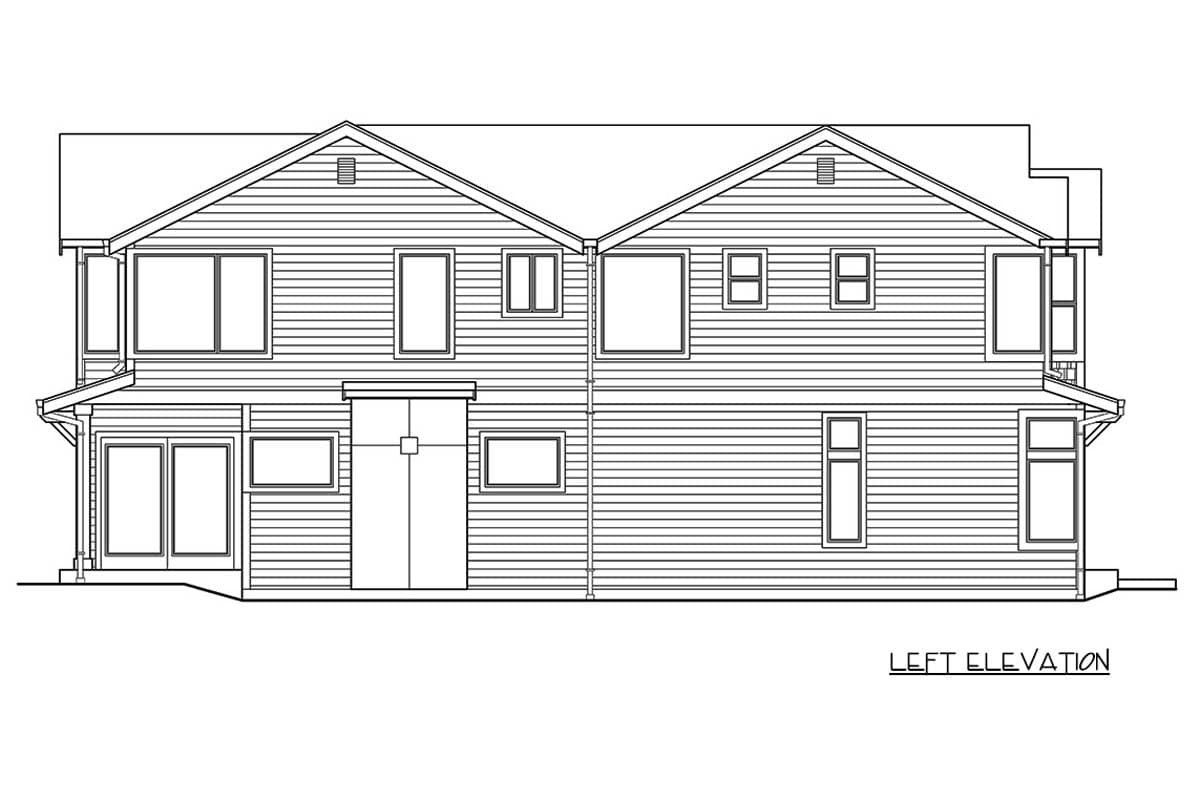 Plan 230016JD: Elegant 4 Bedroom Modern Craftsman with 3868 Sq Ft Formal Dining - Image #21 - Craftsman, New American