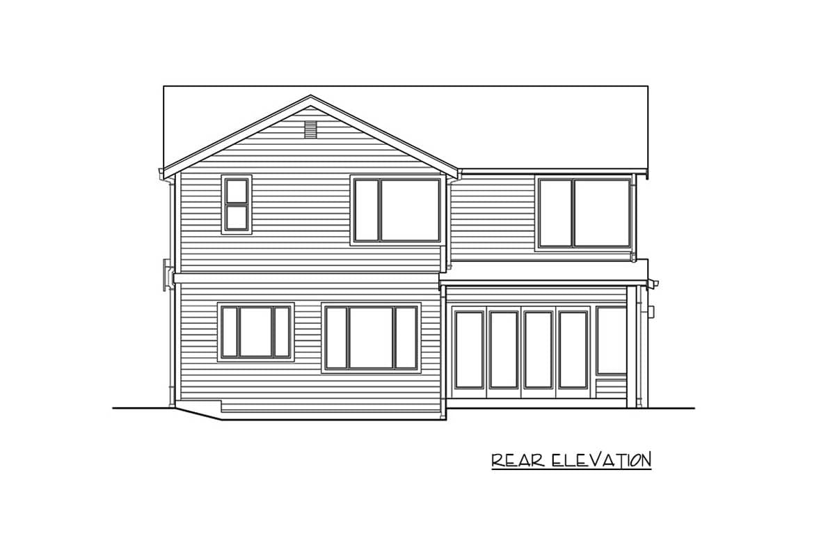 Plan 230016JD: Elegant 4 Bedroom Modern Craftsman with 3868 Sq Ft Formal Dining - Image #22 - Craftsman, New American