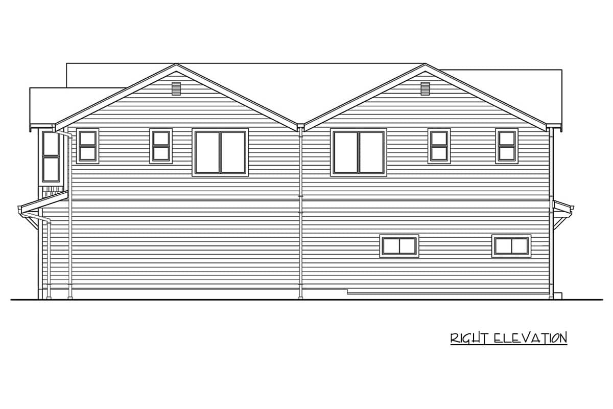 Plan 230016JD: Elegant 4 Bedroom Modern Craftsman with 3868 Sq Ft Formal Dining - Image #23 - Craftsman, New American