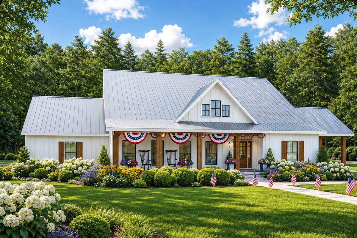 Plan 25079DH: 3-Bed Modern Farmhouse Plan with Carport and Multi-Generational Flexibility - Image #15 - Country, Modern Farmhouse, Ranch