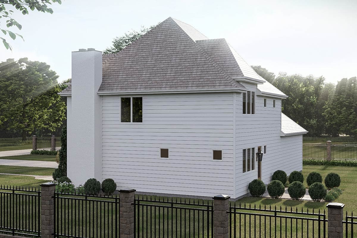 Plan 623616DJ: Elegant French Country House Plan with 3 Bedrooms and Optional Lower Level - Image #7 - European, French Country
