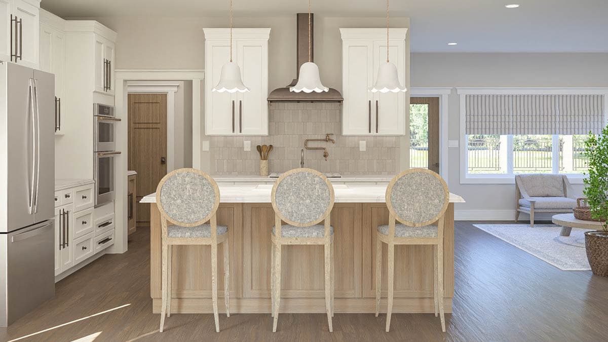 Plan 623616DJ: Elegant French Country House Plan with 3 Bedrooms and Optional Lower Level - Image #8 - European, French Country