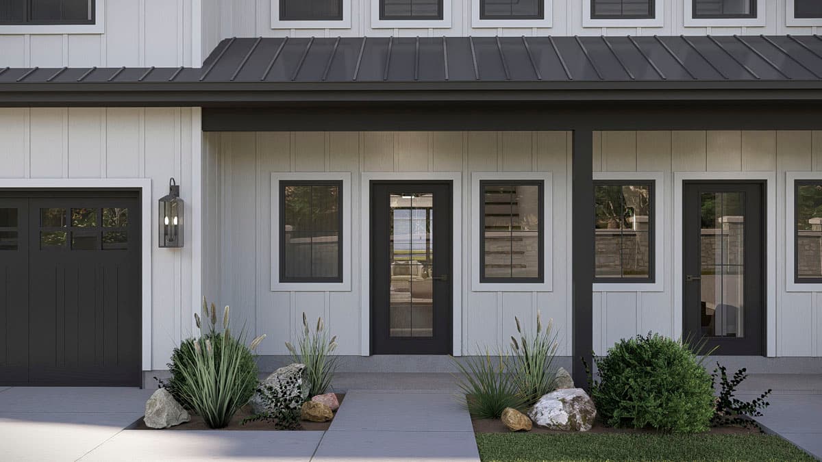Plan 623617DJ: Modern Farmhouse Duplex Plan with 3 Beds 2 Baths and 1707 Sq Ft - Image #8 - Modern Farmhouse