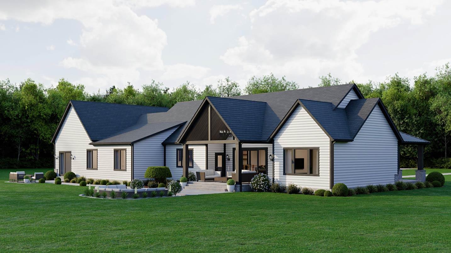 Plan 911068JVD: Mountain Craftsman House Plan with Split Bedrooms and 3-Car Garage - Image #8 - Craftsman, Mountain