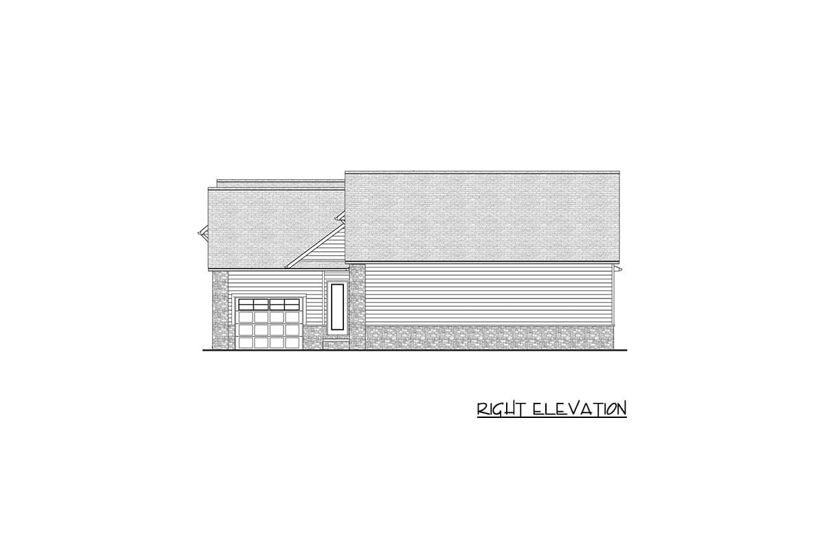 Plan 911068JVD: Mountain Craftsman House Plan with Split Bedrooms and 3-Car Garage - Image #20 - Craftsman, Mountain