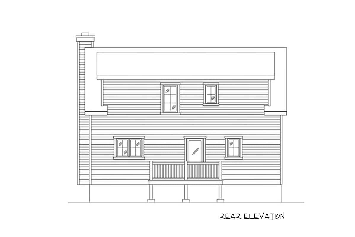 Plan 22037SL: Cozy Craftsman Bungalow Plan with 3 Bedrooms and Master on Main - Image #2 - Bungalow, Cottage, Craftsman