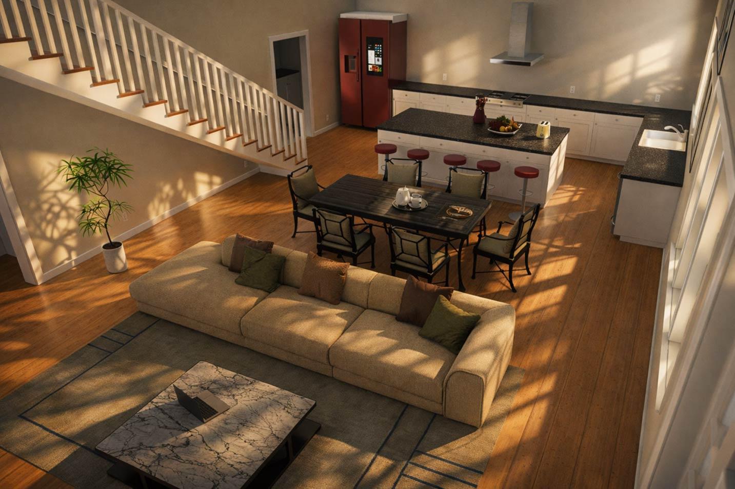 Plan 850027PKE: Modern Barndominium House Plan with 5 Beds and 3-Car Garage - Image #9 - Barndominium