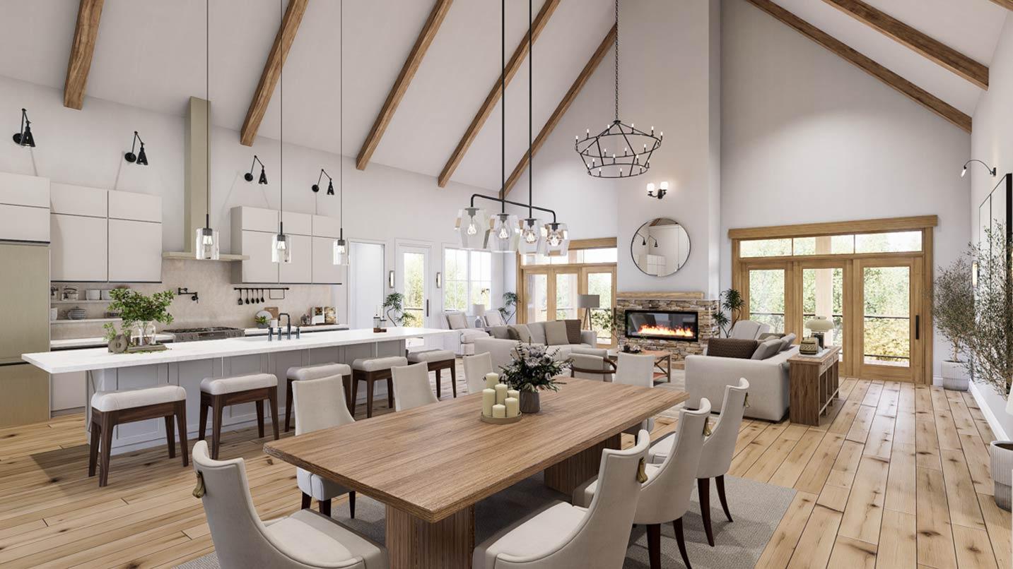 Plan 25942GE: Modern Farmhouse House Plan with Split Bedrooms and 2-Car Garage - Image #29 - Farmhouse, Modern Farmhouse, New American