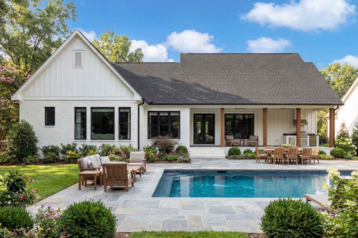 Plan 52036HZ: 3-Bed Modern Farmhouse Plan with Vaulted Master Bedroom and Great Room - Image #12 - Country, Modern Farmhouse, New American, Ranch