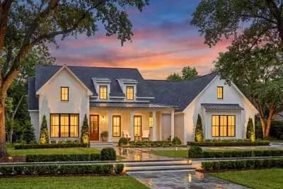 3-Bed Modern Farmhouse Plan with Vaulted Master Bedroom and Great Room