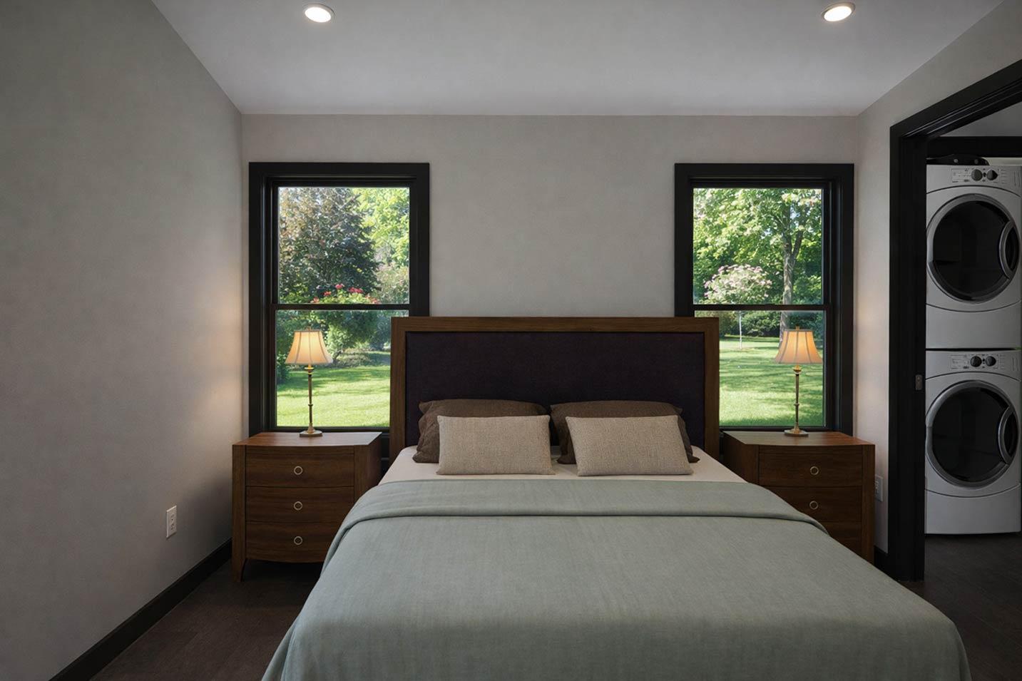 Plan 61741UT: Barndominium House Plan with 1 Bedroom and Expansive Garage - Image #9 - Barndominium