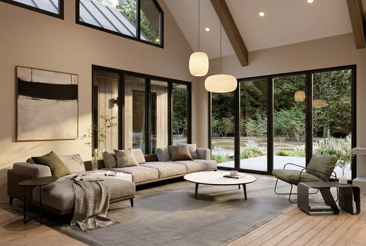 Plan 311066RMZ: Modern Mountain Retreat House Plan with Vaulted Great Room and 4 Bedrooms - Image #15 - Contemporary, Craftsman, Mid Century Modern, Mountain, Rustic