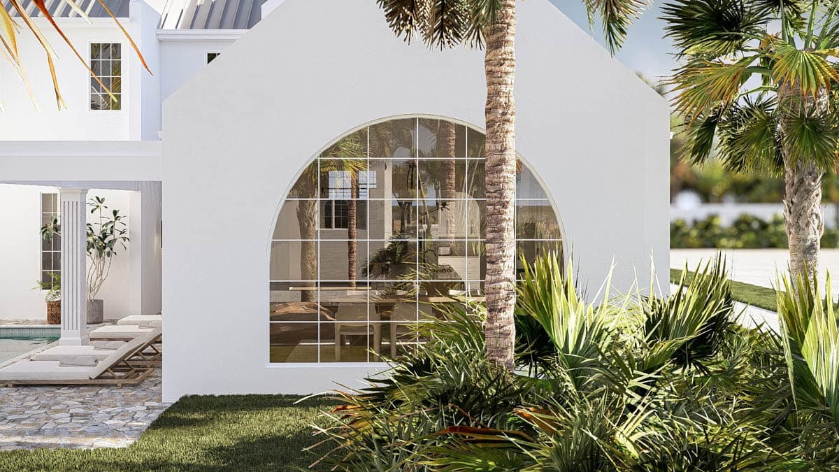 Plan 623620DJ: Sleek Coastal Contemporary 4-Bedroom House Plan with Main Level Master - Image #9 - Coastal Contemporary, Contemporary, Florida-Style