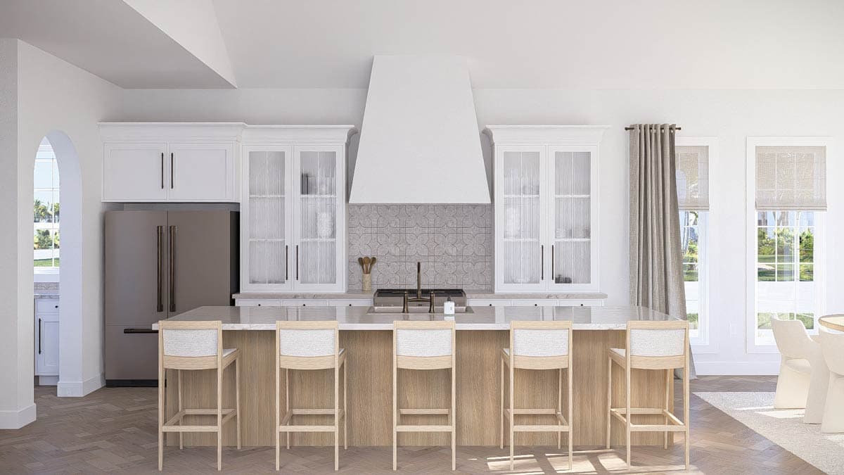 Plan 623620DJ: Sleek Coastal Contemporary 4-Bedroom House Plan with Main Level Master - Image #18 - Coastal Contemporary, Contemporary, Florida-Style